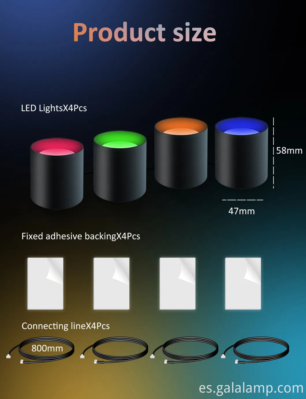 Inteligencia de graffiti LED, sincronización musical, luces multicolores wifi